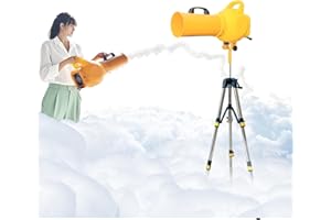 BIPOLARLIGHT Handheld & Portable Foam Machine for Party, Party Foam Machine with Water Tank,Adjustable Foam Cannon for Garden, Pool, Indoor, Birthdays, Celebrations, and Backyard Events