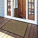casa pura Carpet Entrance Mat, Beige/Black (Mottled) 16