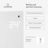 Klarstein 2000W Convector Heater Wall Mount Electric Panel Heater Thermostat view 6