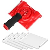 QWORK Paint Edge Trimmer with 4 Replacement Pads, Edge Painting Tool for Corner Walls &amp; Ceilings Painting