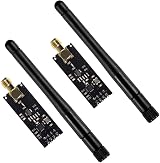 ALMOCN NRF24L01+PA+LNA 2.4G 1100m Wireless RF Transceiver Module SMA view 2
