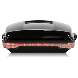 TCMT 10.7" Chopped Pack Trunk Luggage Smoke LED