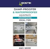 Bostik Aquaprufe Damp Proofer Waterproofer Black 5L Solvent-Free Wet Surface view 6