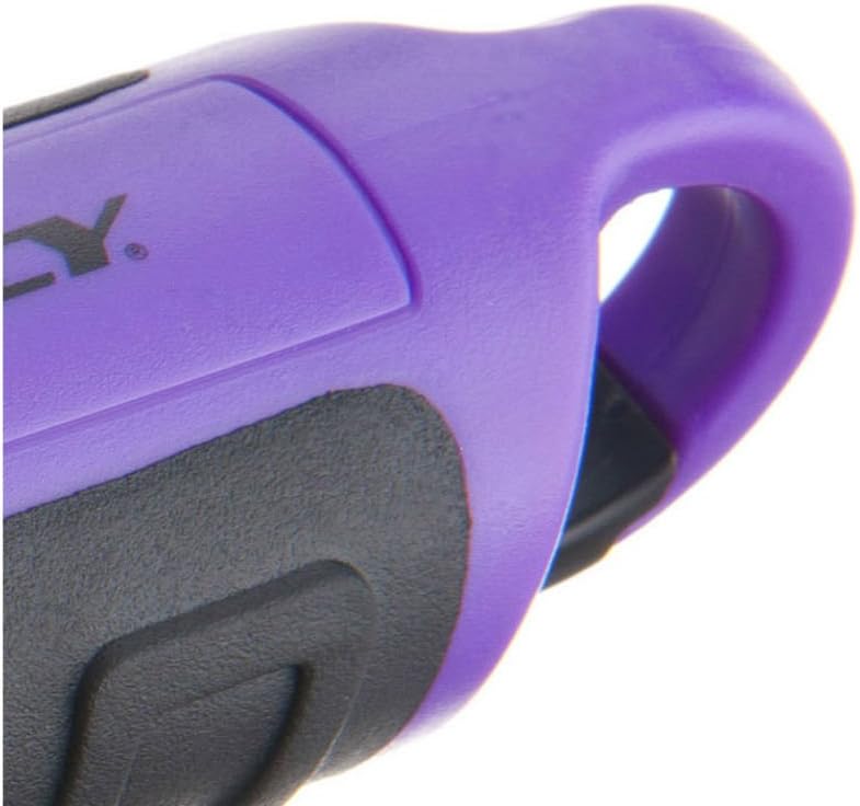 Dorcy 55 Lumen Floating Waterproof LED Flashlight with Carabineer Clip Dorcy, Purple (41-2508) - Basic Handheld Flashlights - 