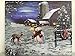 OSW Snowman, Deer and Barn Scene LED Art Canvas Light up Picture Winter Holiday