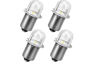 HASMX 4-Pack 18V Xenon Bulb Replacement for Ryobi Flashlight Work Lights 18 Volt Bulbs ONE+ Cordless