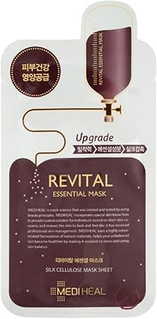 Amazon メディヒール 韓国コスメ Mediheal プラセンタ リバイタル エッセンシャル マスクrex 10枚 Upgrade Mediheal Placenta Revital Essential Mask 10 Piece 海外直送品 並行輸入品 Mediheal フェイスパック 通販