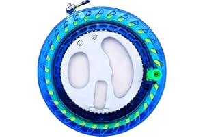 HENGDA KITE Professional Outdoor Kite Line Winder Winding Reel Grip Wheel with 650 Feet (60LBS) Flying Line String Flying Tools with Lock for Kids and Adults