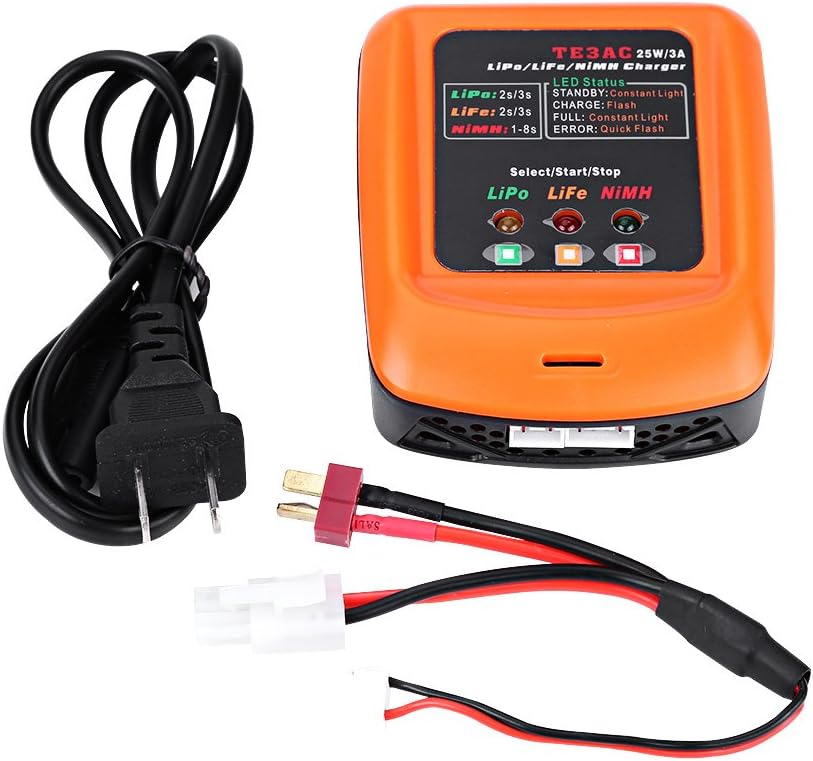 RC Balanced Charger Lipo Battery Balanced Charger 25W 3A MultiCharger Support 2S / 3S LiPo Life
