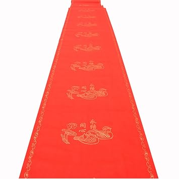 Amazon De C L Roter Teppich Hochzeit Einweg Teppich Roter