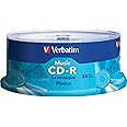 VER96155 - CD-R, 40X, 700MB/80Min, Branded, 25/PK