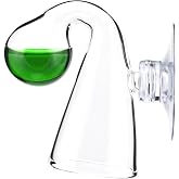Lssapr Glass Drop Checker Kit with 15ml Co2 Checker Solution Monitor of Planted Tank Co2 Levels for Aquarium Plant Fish Tank Test CO2 Kit