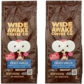 Wide Awake Coffee Co French Vanilla Ground Coffee 12 oz (pack of 2)