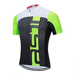 Cycling Jersey Men, Summer Short Sleeved Bike