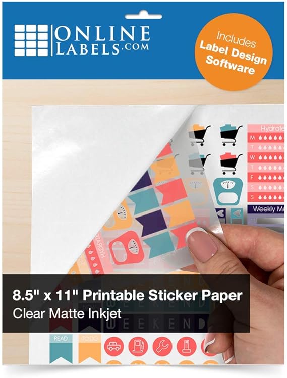 matte inkjet sticker paper