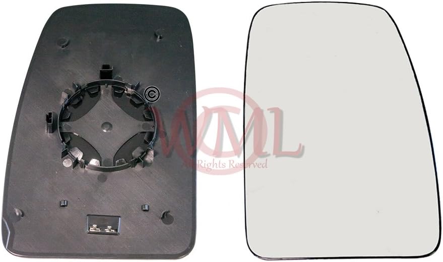 Door/Wing Mirror Glass With Base Plate