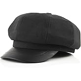 KORIXINE Womens Newsboy Cap French Fashion Hats Summer Cabbie Baker Boy Hat for Fall Beret Cap
