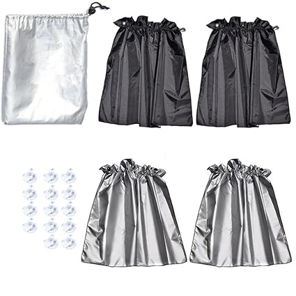 Amazon Com Universal Auto Rear Side Window Curtain Sun Block