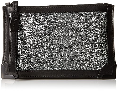 Foley + corinna frame flat pouch, stingray combo