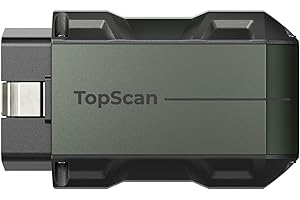 Bi-Directional OBD2 Scanner with Bluetooth, TOPDON TopScan All System Diagnostics Scan Tool, 8+ Hot Resets, FCA AutoAuth, Rep