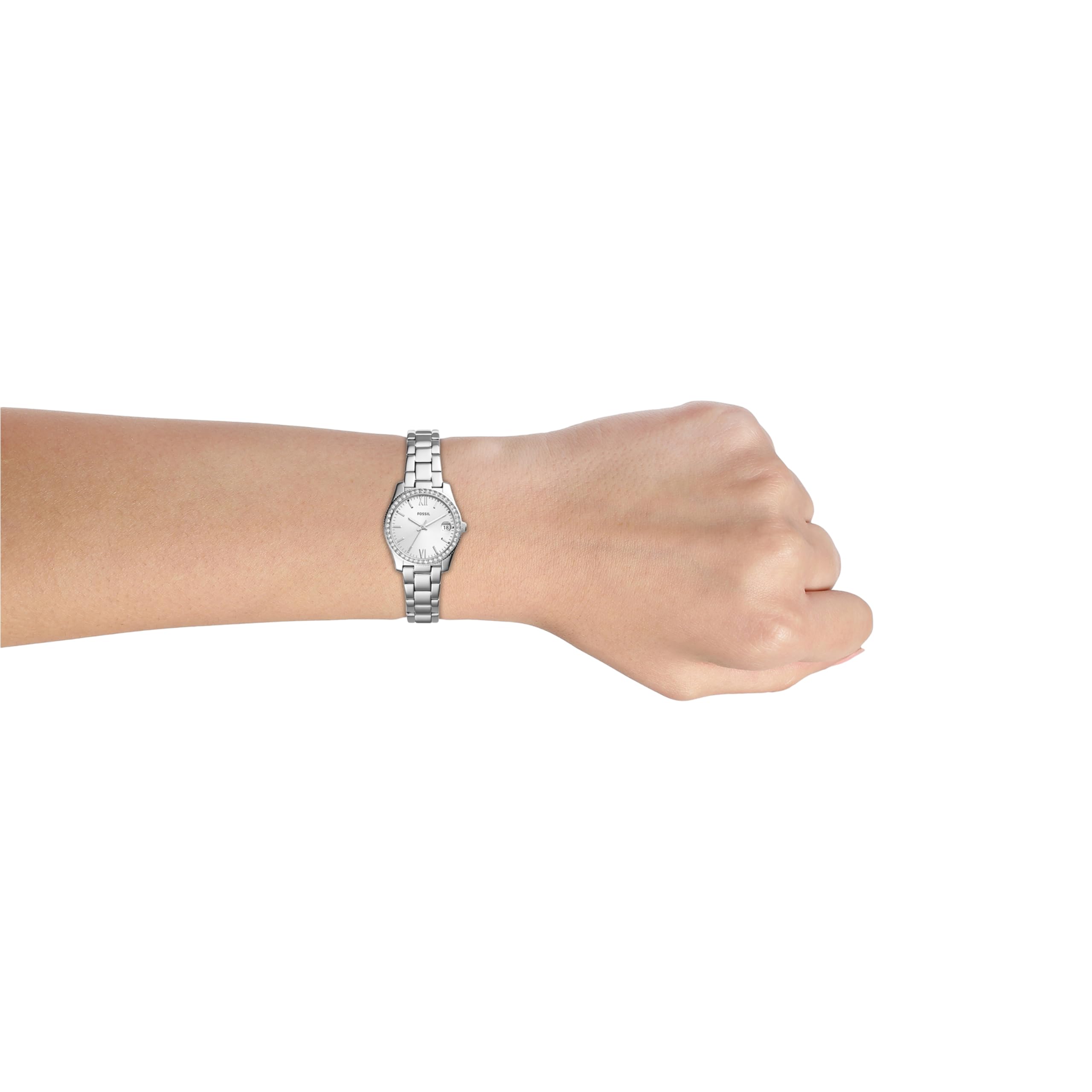 Fossil Women's Scarlette Mini Quartz Stainless Steel Three-Hand Watch