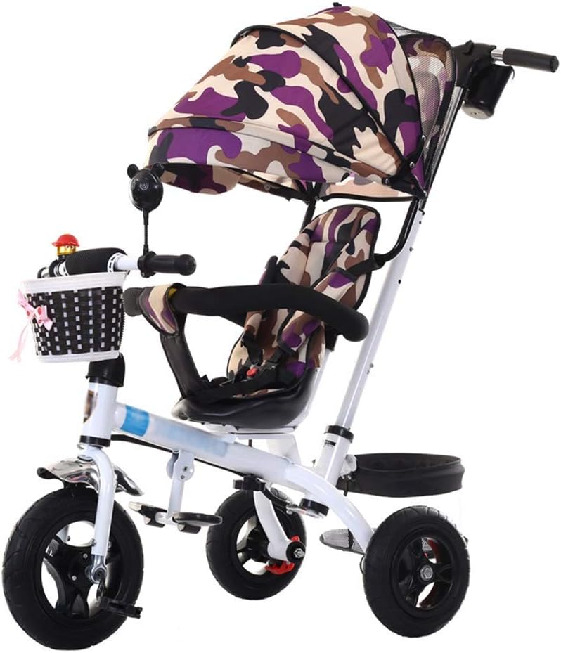 Pushchair Baby Stroller Bike for 16 Years Old Kids Children's Trolley TricycleAdjustable