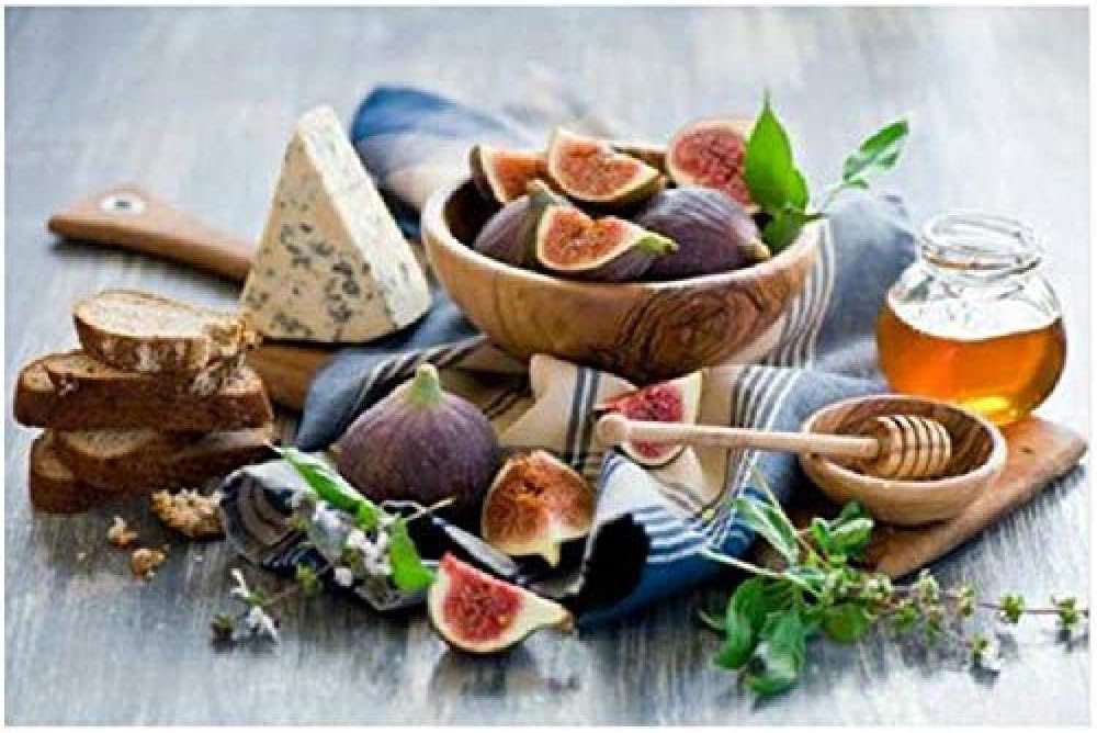 BJBJBJ 1000 Pieces of Wooden Puzzles Tangram Adult Puzzle Wooden Food Food Tea boy Art Casual Game Fun Toy Suitable for Family Friends