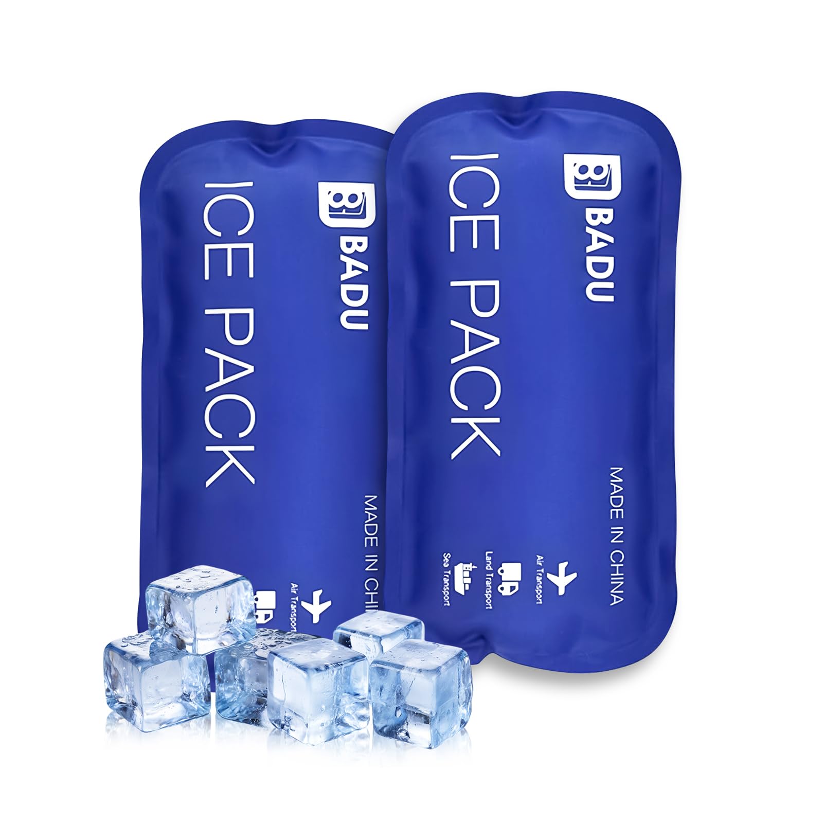 Photo 1 of Ice Packs for Insulin Cooler Travel Case, TSA Approved Reusable Cooler Ice Packs, Suitable for Most Medication Cooler Travel Case?2 Packs?