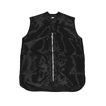 Amazon Com Betty Dain Glitz Rhinestone Zipper Salon Stylist Vest