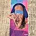 YOGA DESIGN LAB | Travel Yoga Mat | 2-in-1 Mat+Towel | Lightweight, Foldable, Eco Luxury | Ideal for Hot Yoga, Bikram, Pilates, Barre, Sweat | 1.5mm Thick | Includes Carrying Strap! (YDL-Geo, 1.5mm)