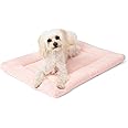 Pet Dreams Dog Crate Pad - Washable Kennel Mat, Crate Pads for Dog Cages, Non-Toxic, Flat Indoor Cat Bed, Fits iCrate 18, 24, 30, 36, 42, 48 Inches (Pink, Large, 36")