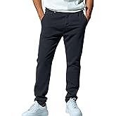 Boncun Men's Slim Fit Stretch Jeans - Comfort Tapered Denim Pants for Men, Classic Black Blue, Straight Leg Casual Wear
