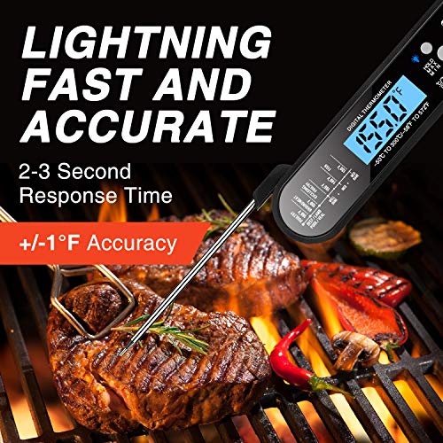 1 Juseepo+Instant+Read+Waterproof+Thermometer