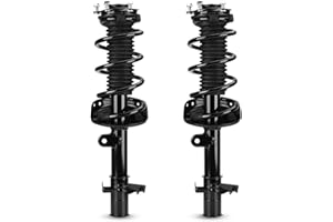 ILONPA 272492 272491 Front Struts Shocks w/Coil Springs for 2007-2014 Honda CR-V 2.4L L4 (Exc.Touring), 2008 2009 2010 2011 2012 2013 Strut Shock Absorbers Suspensions Assembly