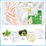 YUNY Hand Mask 3 Pack Moisturizing Gloves for Dry Rough Skin Shea Butter view 3