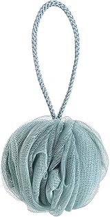 Omenluck Braided Mesh Bath Shower Sponge Ball Loofah 12cm Green Adult view 1