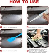 flintronic RTV Engine Sealant 650°F High Temp Silicone 70ml Red view 4