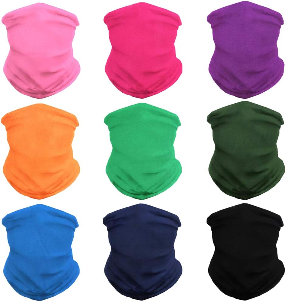 Multifunctional Headband Bandana, Elastic Buff Neckwear, Head Wrap for Adults and Children, Magic Head Scarf, Balaclava, Scarf for Skiing, Cycling, Yoga