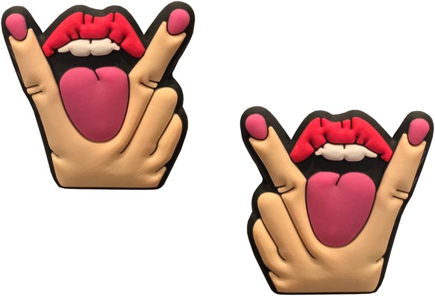 Racket Expressions Funny and Obscene Gesture Tennis Dampener 2 & 5 Packs