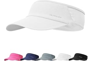 ONWANDER Sport Sun Visor Hat for Women - Lightweight Stretchy Polyester Spandex Quick Dry Sweatband Wrinkle Resistant