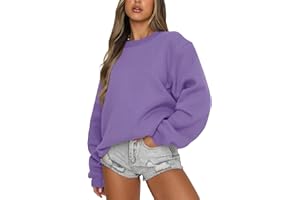 Eniloyal Sweatshirt for Women Long Sleeve Crewneck Pullover Hoodies Shirts Loose Fall Tops Sweaters 2025 Trendy Clothes