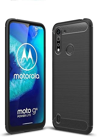 Moto G8 Power Lite Case Silicone Soft Cover Shockproof Amazon Co Uk Electronics