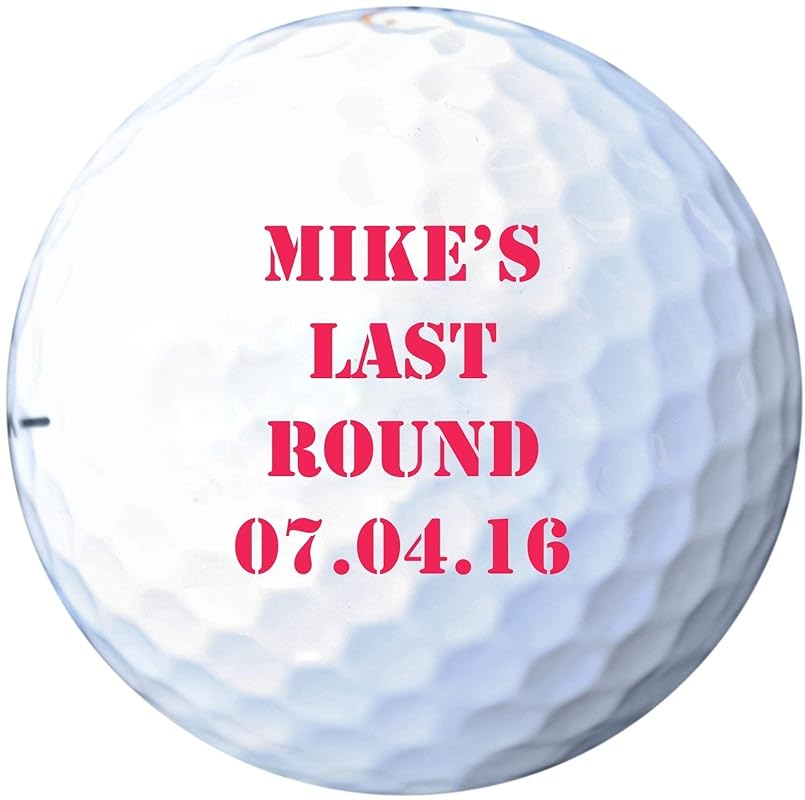 Amazon.com: Custom Golf Balls - Perfect for Bachelor Party Favors, Golf