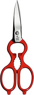 ZWILLING Vielzweckschere, Universalschere, Länge: 20 cm, Rostfreier Spezialstahl, Silber/Rot, Friodur
