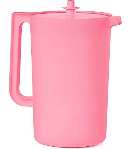 TAPPERWARE サーモンピンク Amazon.com: Tupperware 2 Quart Slim Line Refrigerator