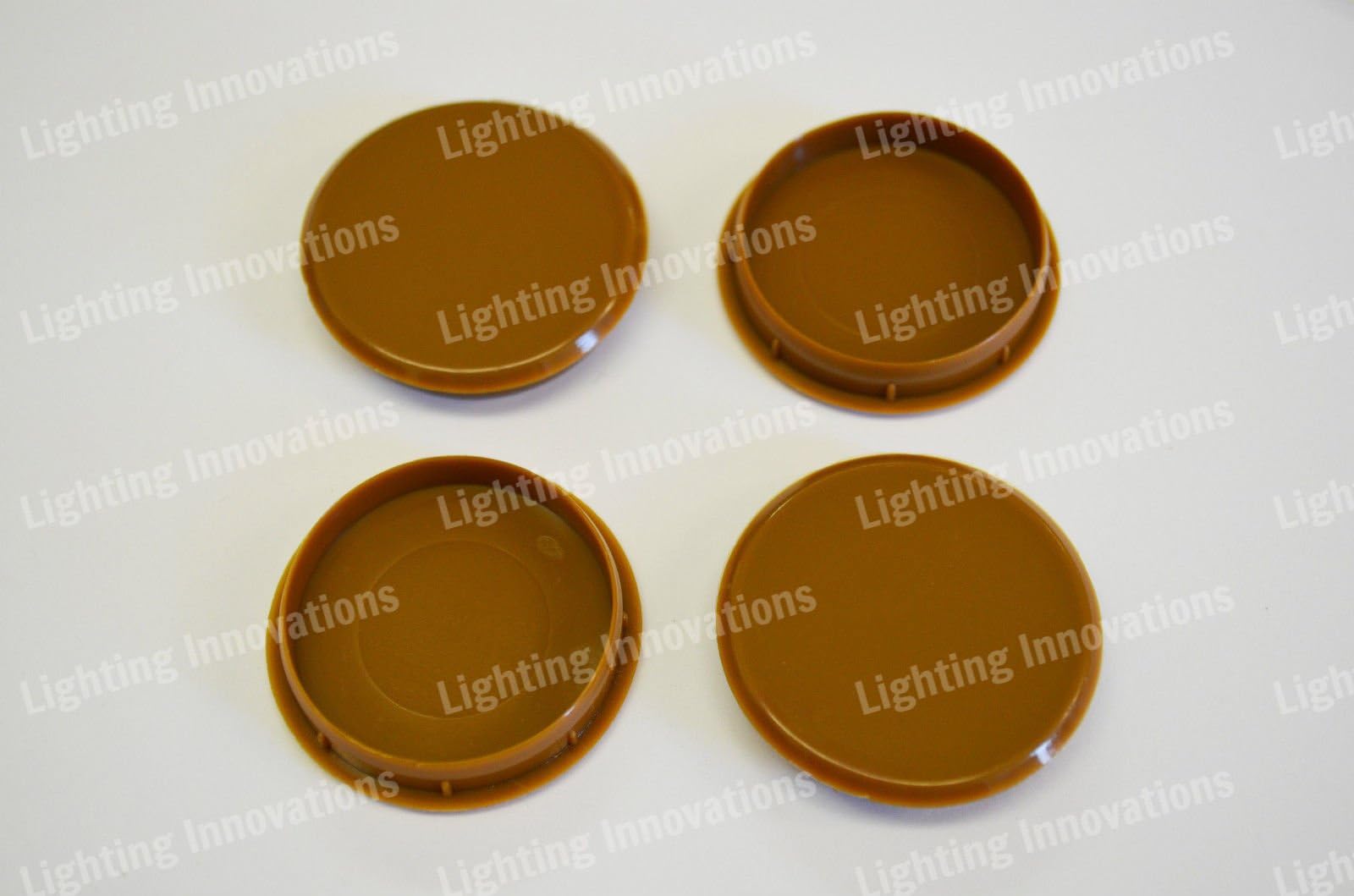 35MM HOLE HINGE COVER CAP MEDIUM OAK BLANKING BUNG KITCHEN BEDROOM CABINET DOOR (10)