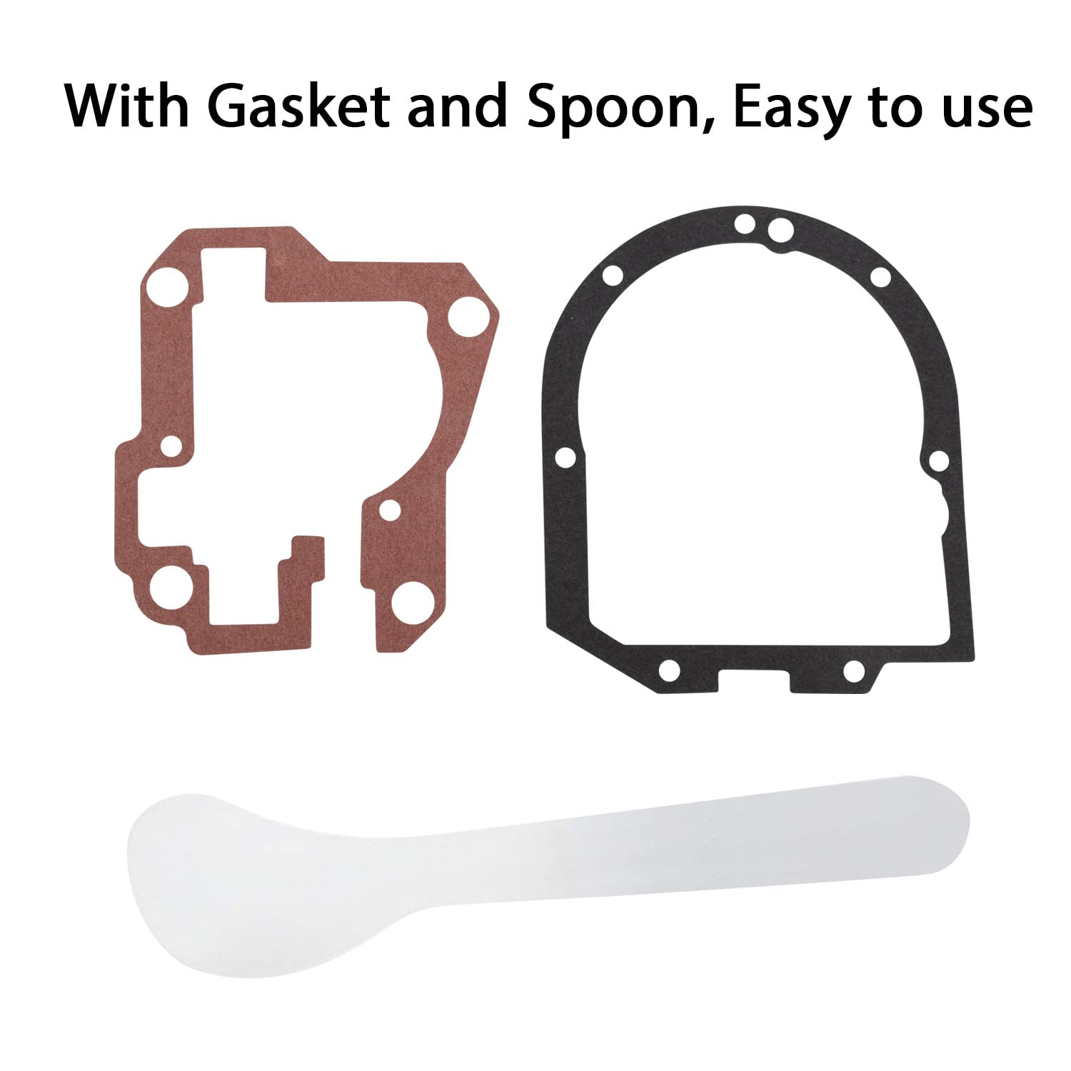 6 Oz Food Grade Grease for Kitchenaid Stand Mixer with 9709511 WP4162324 4162324 Gasket and Spoon Easy to Use