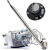 RX-2-24 Thermostat for Fryer 3/8" Mpt Stuff Box, 00-913153 Thermostat RX Series Millivolt Thermostat RX-10-24 compatible with ROBERTSHAW, compatible with Adcraft deep Fryer, 200-400F