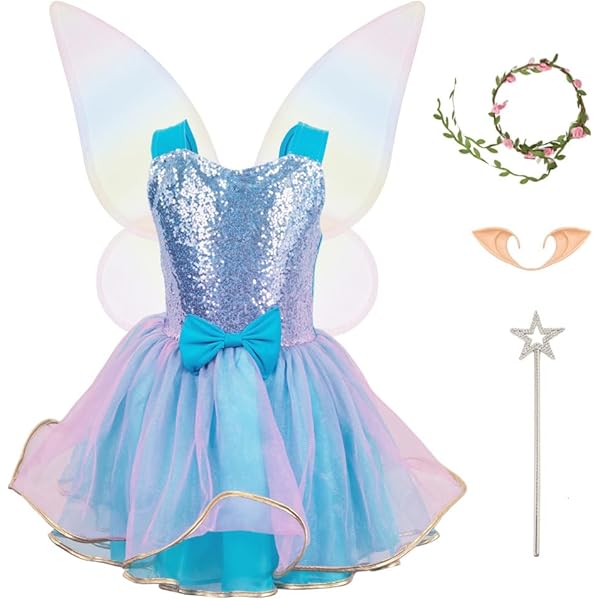 sachin and babi light blue dress Tooth Fairy Costume Kids TRICK OR TREAT: TOOTH FAIRY COSTUME / What Emily  Said Halloween Tooth Trick Or Treat Bag main image 0