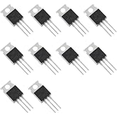 Bridgold 10pcs BT136-600E Triac Thyristor, Gate Trigger 4A 600V,TO-220. | BT136-600 BT136